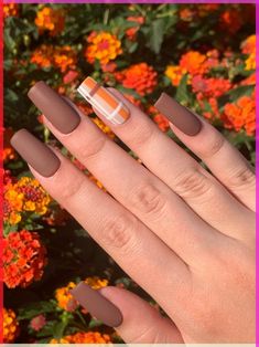 Cozy spring nails 2024 trends short Get ahead of the curve with the latest nail color trends for spring and summer 2023! From sunny yellows to ocean blues, explore the vibrant shades that will elevate your manicure game this season. Stay stylish and on-trend with these must-have nail colors. 💅☀️ #SpringSummerNailTrends #NailColorTrends #ManicureInspiration #SpringBeauty #SummerNails Nails School, Square Oval Nails, Nail Pics, Fall Acrylic, Toenail Designs, Navy Nails, Brown Flannel, Quick Nail, Thanksgiving Nail