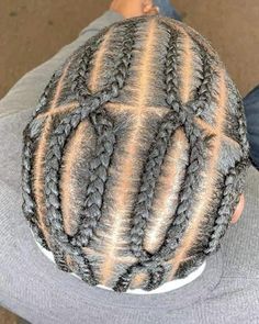 Man Cornrows, Mens Cornrows Design Black Men, Men Cornrows Design, Braid Designs For Men, Cornrow Styles For Men, Hair Braid Patterns, Natural Hair Men, Braid Styles For Men