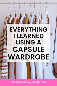 Capsule Wardrobe — Shopping on Champagne | Nancy Queen | Fashion Blog 333 Capsule Wardrobe, Wardrobe Challenge, Project 333, Clothes Closet Organization, Common Questions, High Waist Fashion