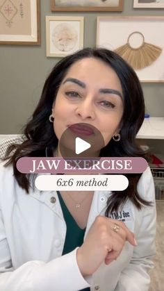 Priya Mistry, DDS, D. ABDSM on Instagram: "🚨 ATTN: Jaw poppers, clickers and lockers...  Usually I recommend muscle massages or releases, but if you’re experiencing jaw clicking, popping, locking or a limited range of motion, you need to try this!  💥The 6x6 💥 Do this 6 times, 6 times a day for a total of 36 times/day.  *It’s ok if your midline doesn’t match up and if your popping and clicking increases after trying this, that’s actually a good sign.  If you try this and get some relief, please let me know in the comments! 🙌 . . . . #dentalgram #tmjpain #jawpaintreatment #healthybites #tmjrelief #teethgoals #TMJDisorder #jawpain #tmjrelief #tmjtreatment #happyteethhappylife #bruxism #jawpainrelief  #tmjdentist #vancouverdentist #facialpain #tmjd #toothpain #jawclicking" Lock Jaw Relief, Jaw Massage, Jaw Pain Relief, Sore Jaw, After Wisdom Teeth Removal, Tmj Relief, Pain Relief Remedies