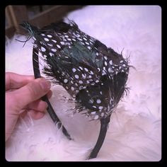 Fun Headpiece. Never Worn Bundle Offer 3 For $25 Plus Save On Shipping. Open To Reasonable Offers. No Trades. Feather Headband, Peacock Feather, Headpiece, Blue Black, Hair Accessories, Women Accessories, Hair, Women Shopping, Black