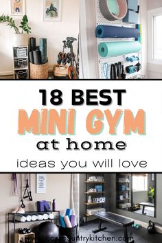 the best mini gym at home ideas you will love