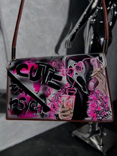 Discover the perfect blend of elegance and personalization with our Custom Hand-Painted Women's Handbag. Each piece is meticulously crafted to be a unique expression of your creativity and style. This bag not only promises durability but also serves as a canvas for any design you envision. Whether it's a cherished memory, favorite quote, or intricate pattern, I bring your ideas to life with expert craftsmanship. Ideal for gifting, this bespoke handbag ensures an unforgettable and meaningful gest Cheap Artistic Bags With Graphic Print, Artistic Bags With Artwork At Cheap Price, Cheap Artistic Bags For Personal Use, Luxury Hand Painted Shoulder Bag As Gift, Luxury Hand Painted Satchel Bag, Luxury Hand Painted Satchel Shoulder Bag, Luxury Hand Painted Shoulder Bag, Luxury Hand Painted Women's Bags, Custom Made Handbags