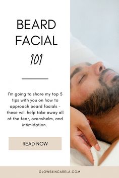 Beard facials... if you’ve been holding back on offering this service because you’re intimidated, have no fear! I’ve got you covered in this blog post.  I’m going to share my top 5 tips with you on how to approach beard facials - these will help take away all of the fear, overwhelm, and intimidation. I promise! I want Basic Facial Steps At Home, Spa Room Set Up Ideas, Why You Should Get Facials, Esthetician Tips Facials, Meet Your Esthetician, Esthetician Graduation Outfit Ideas, Facial Tips For Estheticians, Why Get A Facial