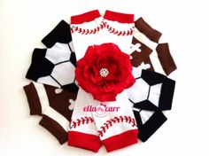 Football Legwarmers Soccer Legwarmers by EllaCarrMadeInBklyn, $7.49 Dance Class, Minnie Mouse