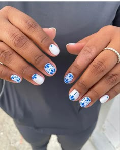 Short Nails Summer, Mens Nails, 2024 Nails, Hippie Nails, Summery Nails, Minimal Nails, Cute Gel Nails, Acrylic Nails Coffin Short