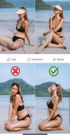 Pose Fotografi, 사진 촬영 포즈, Beach Pictures Poses, Posing Tips, Foto Tips, Stylish Photo Pose, Best Poses For Pictures