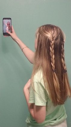 Peinados Fáciles Para Cabello Corto, Hairdo For Long Hair, Hair Stylist Life, Easy Hairstyles For Long Hair, Hairstyles For School, Pretty Hairstyles