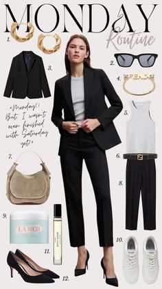 Monday Routine, Job Change, Work Outfits Frauen, Simple Clothes, Envy Clothing, Work Outfit Office, Trendy Outfit Ideas