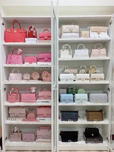 Bag Collection Closet, Castle House Design, Purse Essentials, Stylish Summer Outfits, Dream Closets