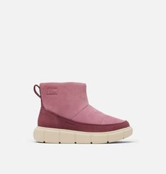 SOREL EXPLORER™ III Slip-On offers waterproof protection and easy slip-on design, featuring suede, microfleece lining, and EVA footbed. Sorel Explorer, Waterproof Boots, Slip On, Boots, Design