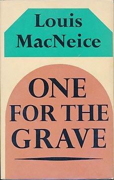 one for the grave by louis macneicee, book cover art print on canvas