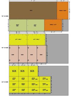 the floor plan for an apartment building