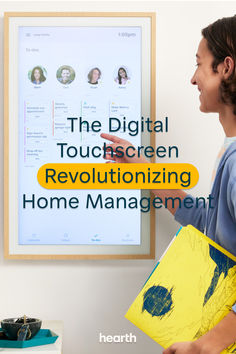 the digital touch screen revolutionizing home management