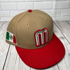 World Baseball Classic Mexico Side Patch 8 59fifty New Era Hat Fitted Cap Men Like New. Personal Collection. Never Used. For Display Only New Era Hat, World Baseball Classic, Cap Men, Fitted Caps, New Era, Accessories Hats, Mens Accessories, Man Shop, Baseball