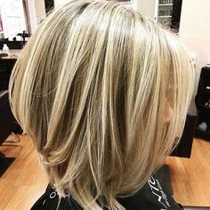 15.Layered Bob Hairstyle Hair For Fat Face, Hairstyle Women Round Face, Inverted Bob Hairstyles, 2015 Hairstyles, Hair 2018, Inverted Bob, Hairstyle Women, Fat Face