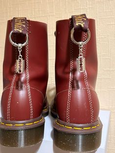 1 pair of boot charms to fit Dr Martens  Cowboy boots or any boots that have a loop can also be used as a keyring keychain  Total length 5.5cm Ring size 25mm Boot Charms, Cow Boy, Shoe Clips, Dr. Martens, Cowboy Boots, Brooch Pin, Clothing And Shoes, Cowboy, Ring Size