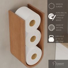 Organize your bathroom with this wall-mounted wooden toilet paper holder that doubles as a floating wood shelf. Perfect for small bathroom storage ideas, it holds multiple rolls and provides extra space for decor or essentials. Whether used as a toilet paper stacker for bathrooms or a stylish decorative shelf, this shelf is designed to fit into your home no matter how your interior looks. Key Features:Multi-Roll Toilet Paper Storage: Holds spare rolls, making it a perfect toilet paper storage ho Spare Toilet Paper Holder, Organize Toilet Paper, Toilet Paper Wall Storage, Toilet Holder Ideas, Spare Toilet Paper Holder Ideas, Toilet Paper Storage Ideas Small Spaces, Toilet Roll Storage Ideas, Toilet Paper Niche, Toilet Paper Storage Ideas