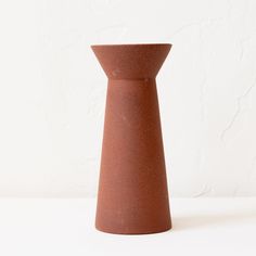 Marie Ann Vase - +COOP Marie Ann, Vase Tall, Terracotta Vase, Geometric Vases, Matte Texture, Book Organization, Dining Table Top, Summer Favorites, Mirrored Furniture