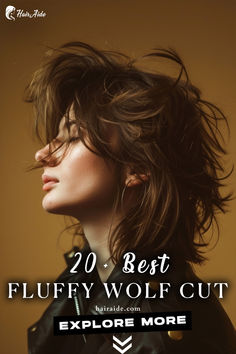 Embrace the fluff with a wolf cut that's full of volume and attitude, adding drama and flair to your everyday look. A Wolf Cut, Hairstyles For