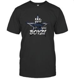 a black t - shirt with the words we do boyz on it