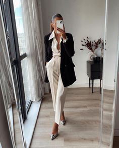 Elegantes Party Outfit, Outfit Formal Mujer, Corporate Attire, Corporate Fashion, Chique Outfits, Corporate Outfits