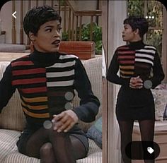 Nia Long Fresh Prince, Fresh Prince Outfits, 90s Fresh Prince, Prince 90s, Prince Outfits, Hilary Banks, Prince Clothes