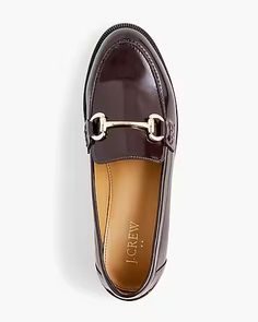 J.Crew Factory - Everyday Deals On Sweaters, Denim, Shoes, Handbags & More Workwear Slip-ons With Brogue Detailing And Round Toe, Elegant Summer Slip-ons With Round Toe, Flat Slip-ons With Brogue Detailing For Work, Patent Leather Slip-on Heels For Work, Elegant Slip-on Platform Loafers For Office, Chic Formal Slip-ons With Low Heel, Elegant Workwear Slip-ons With Rubber Sole, Chic Closed Toe Slip-ons With Branded Insole, Low Heel Flats With Branded Insole For Office