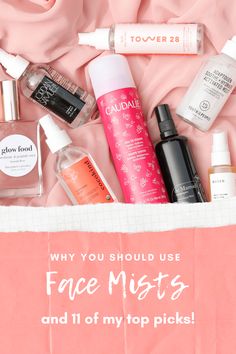 Wondering whether face mists are worth it? Maybe they seem a bit gimmicky, but face mists can pack a powerful punch. With ingredients like rosewater, hyaluronic acid, silver, peptides, and even topical botox, you don't want to miss out on face mists. Read all about this fun step to add to your skincare routine (and 11 of my top picks!) Best Face Mist, Face Mist, Rose Water, My Favorites, Worth It, To Miss, Hyaluronic Acid