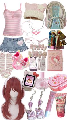 (Next time I'll do Gyaru!) Gyaru Casual Outfits, Easy Gyaru Outfit, Tsuyome Gyaru Outfit Ideas, Gyaru Outfit Ideas, Gyaru Accessories, Gyaru Clothing, Gyaru Outfits, Gyaru Girl, Gyaru Outfit