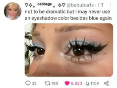 not mine (creds to creator) Change Eye Shape With Makeup, Makeup Ideas Basic, Cute Makeup Ideas, Drag Make-up, Eyeliner Styles, Makeup Tut, Dope Makeup, Edgy Makeup