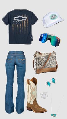 #myfirstshuffle Cute Southern Outfits, Country Western Outfits, Cute Western Outfits, Cute Cowgirl Outfits, Casual Country Outfits, Western Apparel, Southern Outfits, Country Style Outfits, Western Wear Outfits