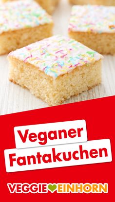 Veganer Fantakuchen Cake Recipes Easy Homemade, No Bake Snacks, Yummy Sweets, Easy Cake Recipes