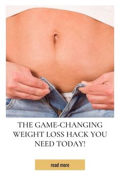 The Game-Changing Weight Loss Hack You Need Today!