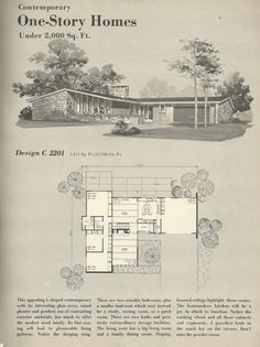 an old house with two story homes in the front and back, as well as other plans