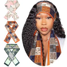 PRICES MAY VARY. Silky edge lay scarf is made of 100% polyester, pack of 3. African hair wraps have 3 different colors and patterns. Approx size: 5.5in*57.1in/14cm*145cm. Wig hair wrapping for black women is soft and comfortable to wear for our high quality satin material, no fading and breaking. There's so many different ways to style these satin edge laying scarves: perfect for tying your hair up as a decorative headband, decorating your ponytail, bag or hat as a bowknot, and wearing around yo African Hair Wraps, Decorative Headband, Hair Wrapping, African Hair Wrap, Edge Scarf, Decorated Bags, African Head Wraps, African Hair, Hair Wraps