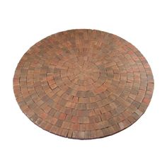 9 ft. x 9 in. Autumn Blend Dutch Cobble Concrete Paver Circle Kit - Super Arbor Circle Patio, Backyard Plans, Patio Blocks, Patio Kits, Circular Patio, Diy Patio Pavers, Chicago Brick, York Stone, Patio Pavers Design