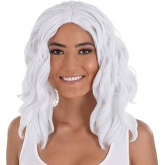 White Body Wave Wig Helium Tank, Vibrant Style, Wave Wig, Body Wave Wig, Winter Colors, Wig Cap, Body Wave, Fashion Colours, Styling Tools