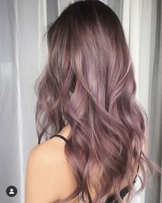 Lavender Grey Hair, Lavender Hair Colors, Mushroom Hair, Korean Hair Color, Peekaboo Hair, Hair Inspiration Long, Candy Hair