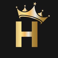 the letter h with a crown on top