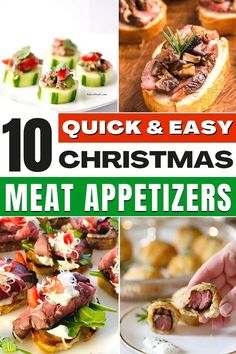 10 quick and easy christmas meat appetizers