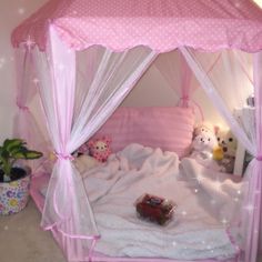 Cute Rooms, Pretty Room, Dreamy Room, Kawaii Room, Dream Room Inspiration, Pink Room