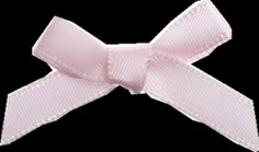 a pink bow on a white background