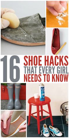 shoe hacks that every girl needs to know how to use them in their home