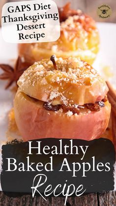 🍏 Warm up your Thanksgiving with this cozy GAPS-approved baked apples recipe! Perfect for anyone on a healing journey who craves a comforting, healthy dessert. These cinnamon-baked apples are grain-free, naturally sweet, and make a delightful addition to your holiday table. Easy to make and kid-approved, they’re a wholesome option for Thanksgiving or any fall gathering. Save this recipe to a classic dessert without the sugar overload.  #GAPSDiet #ThanksgivingRecipes #GrainFree #HealthyDessert