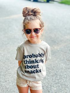 The perfect tee for your little snack lover! Available in 2 colors, sizes infant up to YXL. Fit- true to size, unisex sizing. Screenprinted on Bella. ETA- 4 weeks. Cricut Tshirt Ideas, Cricut Tshirt, Pod Design, Chasing Rainbows, Foto Baby, Tshirt Ideas, Rainbow Kids, Children's Boutique, Craft Shop