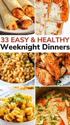 Easy Healthy Weeknight Dinners, Healthy Family Dinner Ideas, Vegan Weeknight Meals, Salad Recipes Healthy Dinner, Cheap Healthy Dinners, Easy Weeknight Dinners Healthy, Low Calorie Recipes Dinner, Healthy Family Dinner, Low Fat Dinner