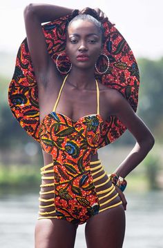 MORISSON Aztec Totem, African Swimwear, Ethno Style, Ghanaian Fashion, Afrikaanse Mode, African Inspired Fashion, Print Swimwear, Kitenge, African Men Fashion