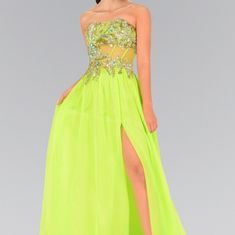 Lime Green, Beautiful Dress. New With Tags. Neon Green Wedding, Green Wedding Dress, Dramatic Dress, Dramatic Dresses, Pink Blush Maternity Dress, Cold Shoulder Shift Dress, Green Wedding Dresses, Pageant Gown, Blue Jean Dress