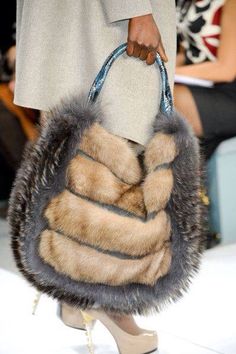 Fur Artist Shoes, Fur Bags, Winter Bag, Fur Handbags, Boots Store, Fabulous Furs, Dennis Basso